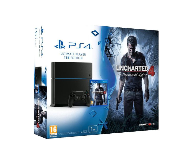 Consola Ps4 1tb  Uncharted 4